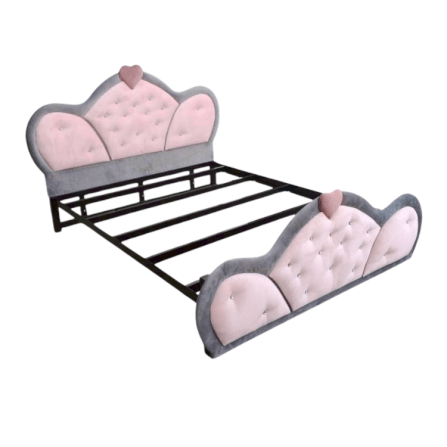 ฐานรองหัวเตียง 5 ฟุต WISDOM DESIGN FURNITURE รุ่น ANGEL สีชมพู_1